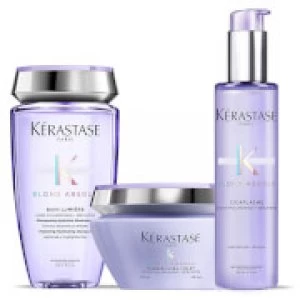 Kerastase Blond Absolu Bain Lumiere Shampoo, Treatment and Masque Trio