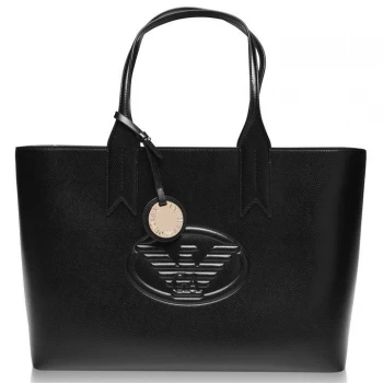 Image of Emporio Armani Frida Logo Eagle Tote Bag