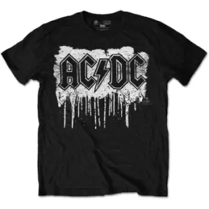 Image of AC/DC - Dripping With Excitement Unisex Large T-Shirt - Black