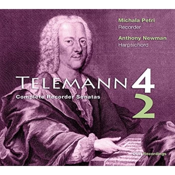 Image of Michala Petri - Telemann: Complete Recorder Sonatas CD
