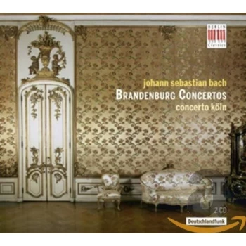 Image of Concerto Koln - Johann Sebastian Bach: Brandenburg Concertos CD