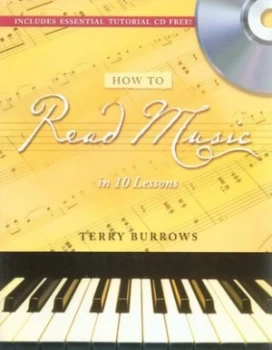 Image of How to Read Music in 10 Lessons by Terry Burrows Paperback