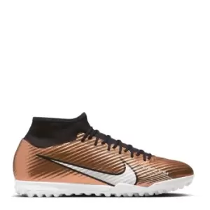 Image of Nike Mercurial Zoom Superfly 9 Academy Astro Turf Trainers - Metallics