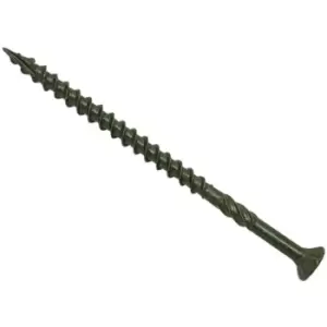 Image of Forgefix - Spectre Countersunk Advanced Deck Screws (Green Anti-Corrosion) - 4.5 x 50mm (1000 Pack Tub)