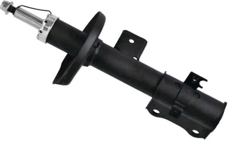 Image of SACHS 317 186 Shock absorber Front Axle Right, Gas Pressure, Twin-Tube, Suspension Strut, Top pin Shock Absorber (854)