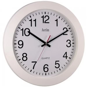 image of Acctim Controller Wall Clock 36.8cm White