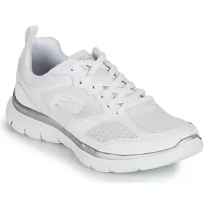 image of Skechers FLEX APPEAL 4.0 womens Trainers in White,5,6,7