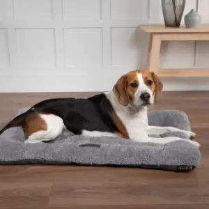 Image of Scruffs Cosy Crate Mattress Dog Bed Grey
