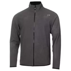 Image of Calvin Klein Golf Zip Fleece - Grey