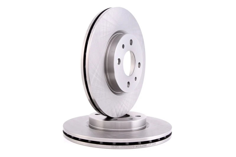 Image of STARK SKBD-0020070 Brake disc Front Axle, Vented, Cast Iron, Uncoated, Untreated, without bolts/screws Cast Iron Brake Disc (82)