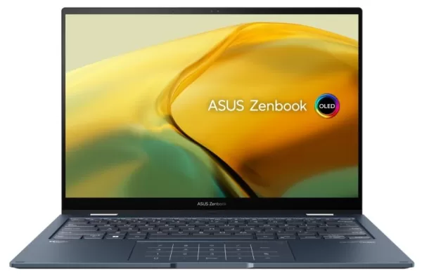 image of Asus Zenbook 14 Flip OLED 14" Laptop Intel Core i5 512GB SSD - Blue