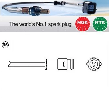 Image of 1x NGK NTK Oxygen O2 Lambda Sensor OTD3G-3A1 OTD3G3A1 (0453)