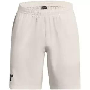 image of Under Armour Rock Woven Shorts - White