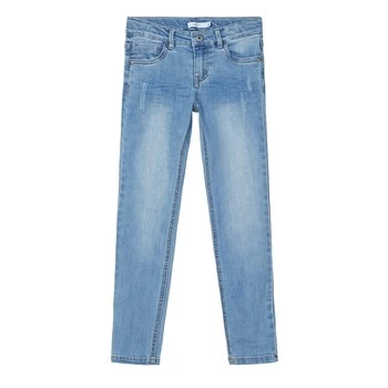 image of Name it NKMTHEO boys's Childrens Skinny Jeans in Blue - Sizes 10 years,11 years,12 years,13 years,14 years,15 years