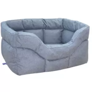 Image of P&L Heavy Duty Dog Bed Medium Grey