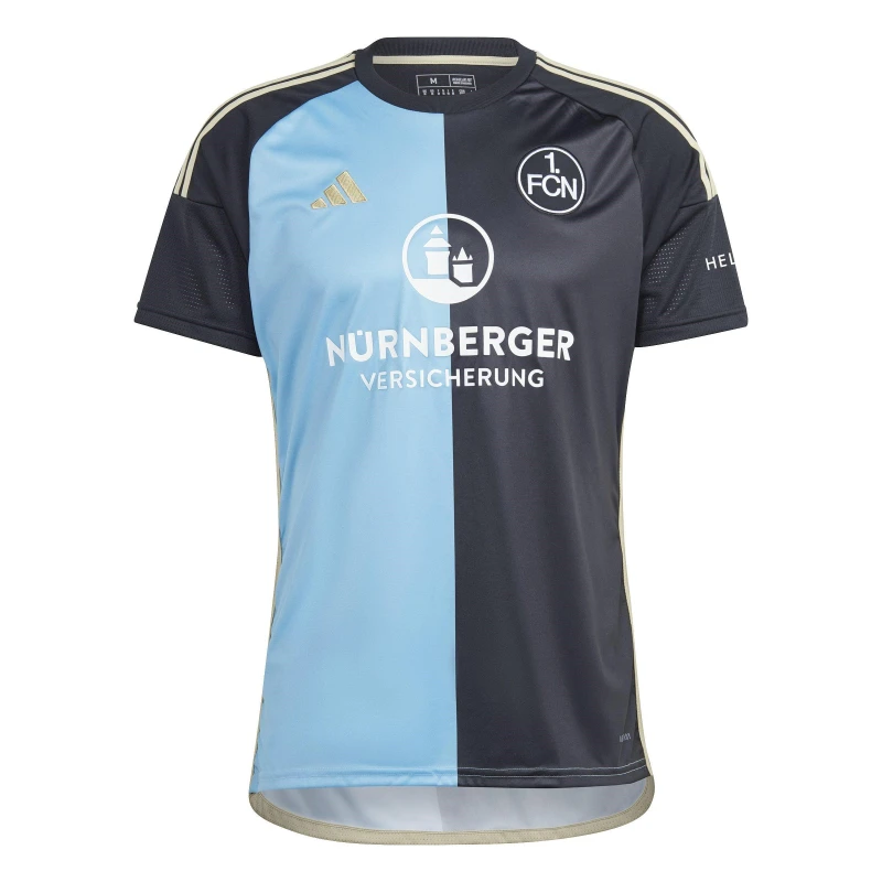 Image of adidas 1. FC Nurnberg Third Shirt 2023 2024 Adults Black male S