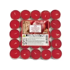 image of Aladino 4 Hour Tealights Pack 25 Apple Spice