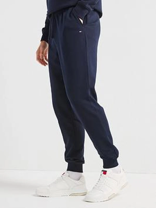 Image of Tommy Hilfiger Essential Joggers Navy Cotton XXL