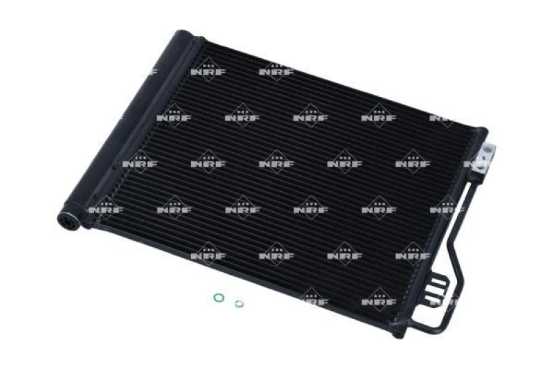 Image of NRF 35937 Condenser EASY FIT, with seal ring, with nitrogen filling Aluminium Condenser,air conditioning (448)