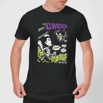 image of Toy Story Comic Cover Mens T-Shirt - Black - 3XL - Black