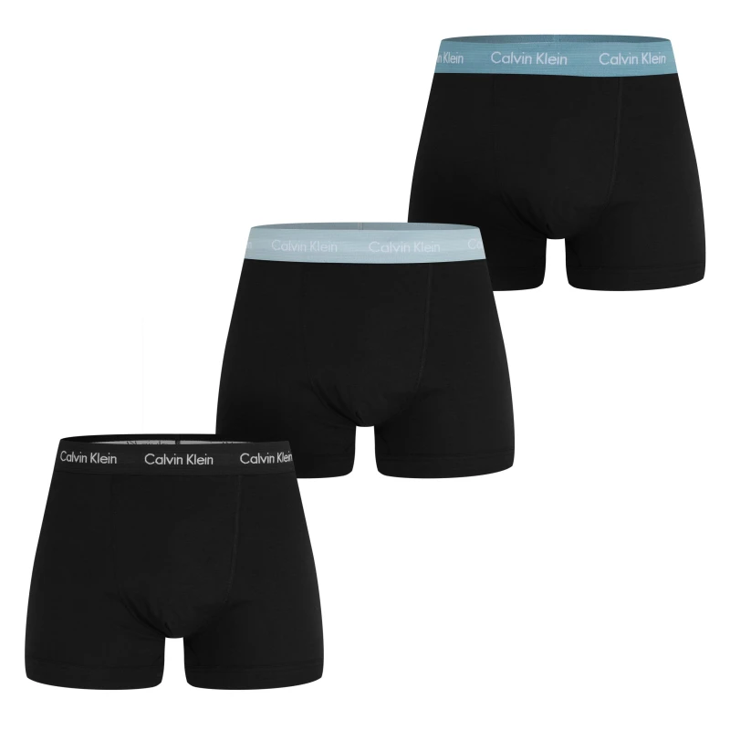 Image of Calvin Klein Cotton Stretch Boxer Shorts - Black XS