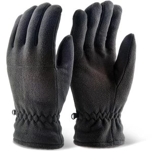 image of Click2000 Thinsulate Fleece Glove Black Ref THFLGBL Up to 3 Day