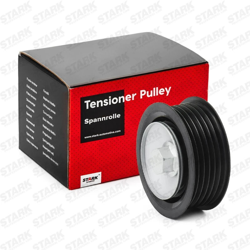 Image of STARK SKTP-0600050 Tensioner Pulley with screw Plastic Tensioner Pulley,v-ribbed belt (310)