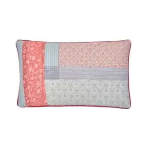 Helena Springfield Ashley/Eloise Cushion 50cm x 30cm, Raspberry & Teal