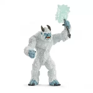 Image of Schleich Eldrador Creatures Ice Monster with Weapon Toy Figure
