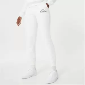 image of Jack Wills Hunston Graphic Joggers - White