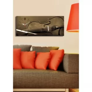 Image of 3070CS-35 Multicolor Decorative Canvas Wall Clock