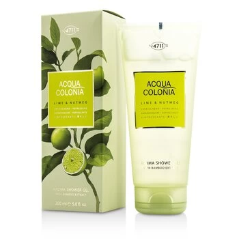 4711 Acqua Colonia Lime & Nutmeg Aroma Shower Gel 200ml