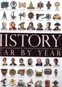 Image of History Year by Year by Dk Hardback