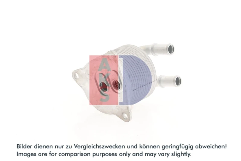 Image of AKS DASIS 226016N Oil Cooler, automatic transmission with gasket/seal Oil Cooler,automatic transmission (1047)