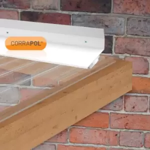 Image of Corrapol Wall Top Flashing White 3M