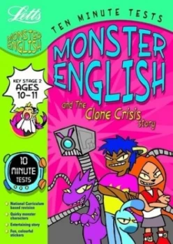 Image of Monster English and the Clone Crisis Story by Liz Holliday and Moira Butterfield Paperback