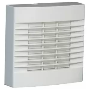 image of Airvent - Extractor Fan With Shutters Timer Controlled Kitchen Utility 150mm - White