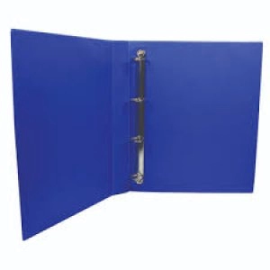 image of Krea Ring Binder PP 4D Rings 25mm, S47mm, A4+, Blue, Pack of 10