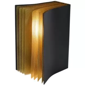 Image of Lucide EXTRAVAGANZA LIVRET - Table Lamp - 1xE14 - Black