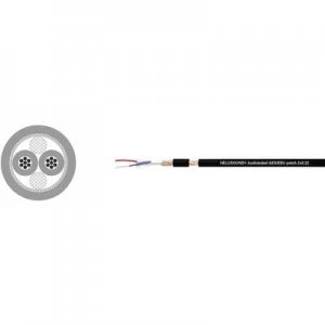 Image of Audio cable 2 x 0.22mm Black Helukabel
