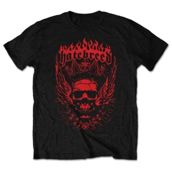 Image of Hatebreed - Crown Unisex Large T-Shirt - Black