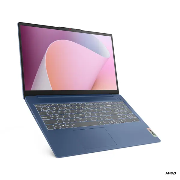 Image of Lenovo IdeaPad Slim 3 15AMN8 Laptop 39.6cm (15.6") Full HD AMD Ryzen 5 7520U 8GB LPDDR5-SDRAM 512GB SSD WiFi 5 (802.11ac) Windows 11 Home Bl