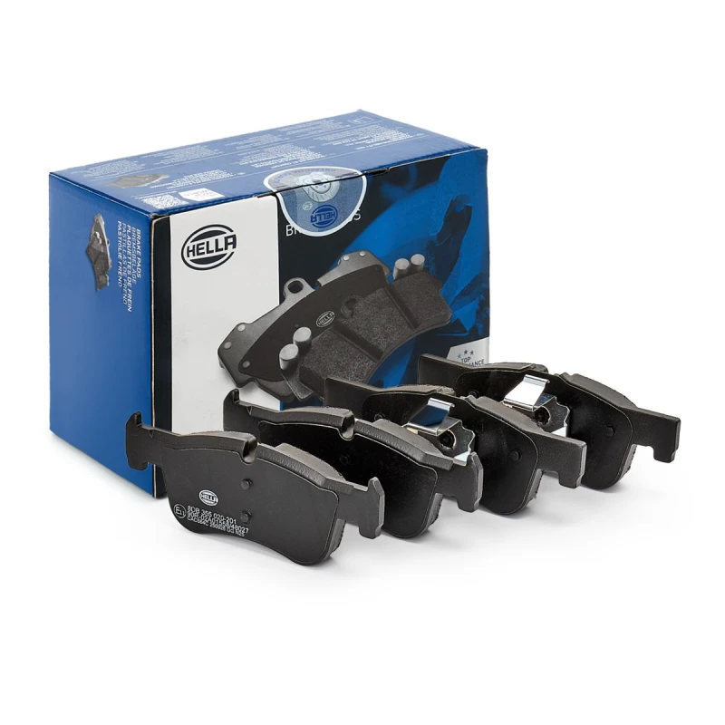Image of HELLA Brake pad set HELLA 8DB 355 020-201