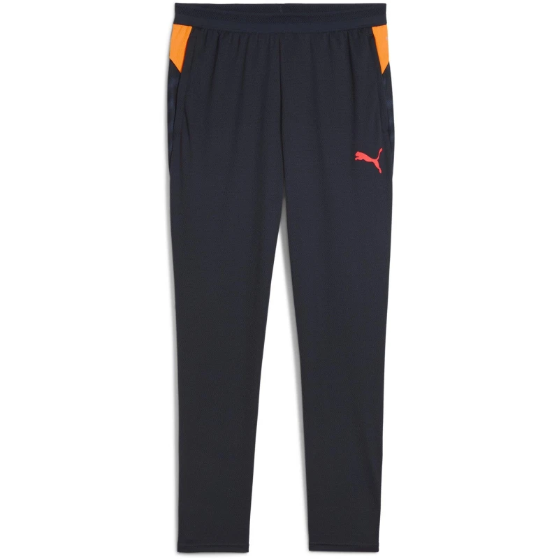 Image of Puma Individual Cup Tracksuit Bottoms Mens Navy/Orange unisex S