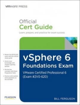 Image of Vsphere 6 Foundations Exam Official Cert Guide exam 2v0-620 by Bill Ferguson Book
