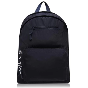 image of Jack Wills Hawkwood Nylon Backpack - Navy