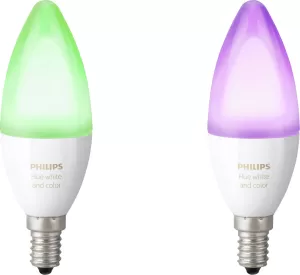 image of Philips Lighting Hue LED light bulb (pack of 2) EEC: A+ (A++ - E) White and Color Ambiance GU10 RGBW