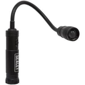 Image of Sealey Magnetic Flexible Head Osram LED Inspection Light Black