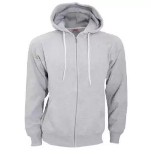 image of FDM Unisex Team Zip Hoodie (3XL) (Heather Grey)