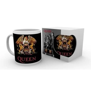Image of Queen Colour Crest Mug